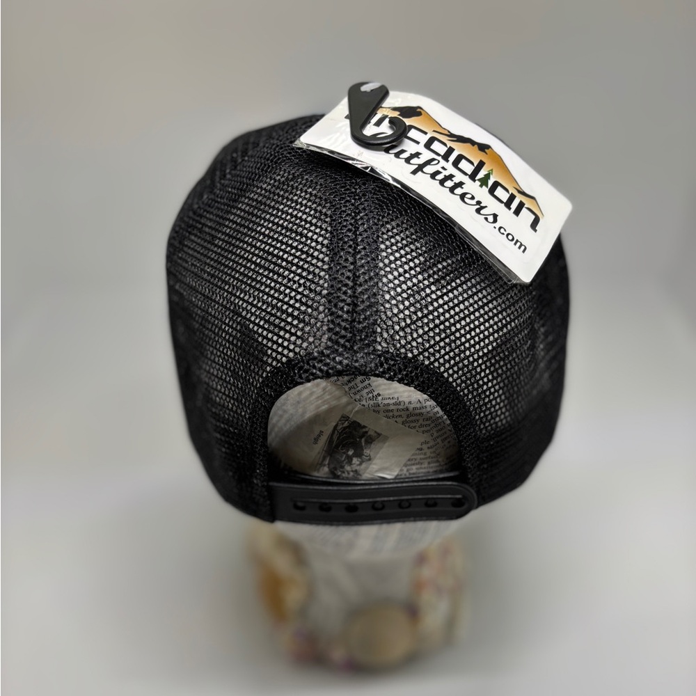 Arcadian Outfitters No Vacancy Oregon Hat Trucker Snapback Gray Black NWT - Picture 5 of 9